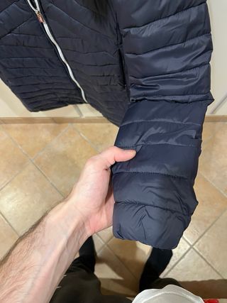 Piumino donna blu taglia S