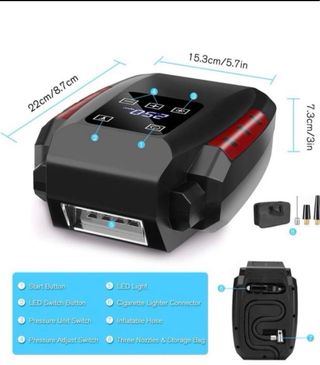 Compresor de Aire Portátil para Coche