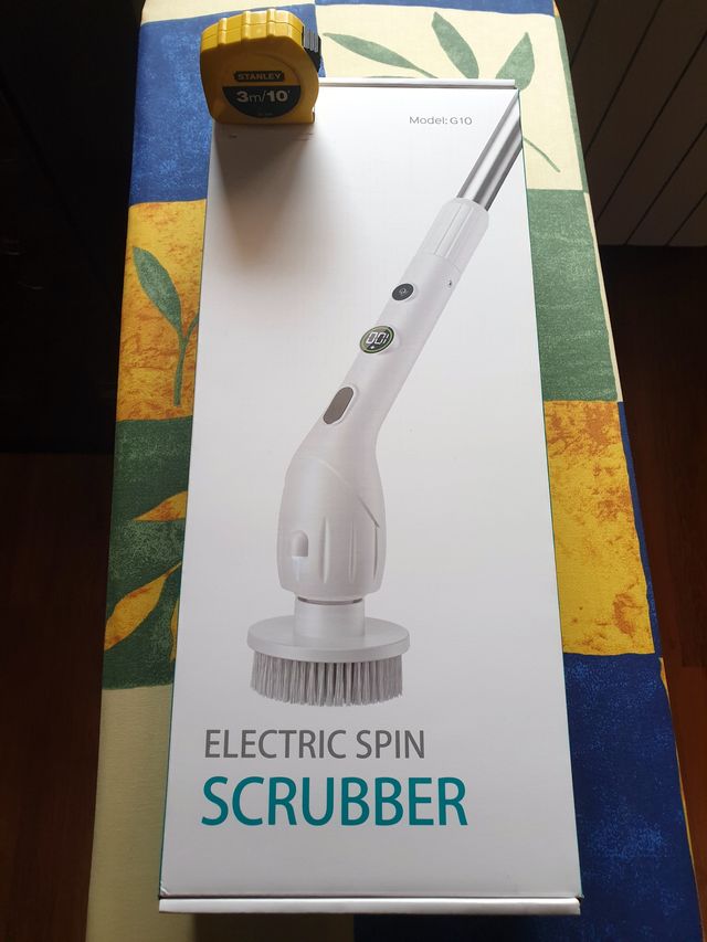 Cepillo eléctrico de 2 velocidades con 4 cabezales