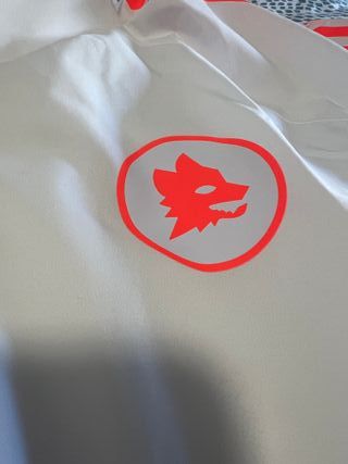 Chaqueta As Roma Adidas Blanca Roja