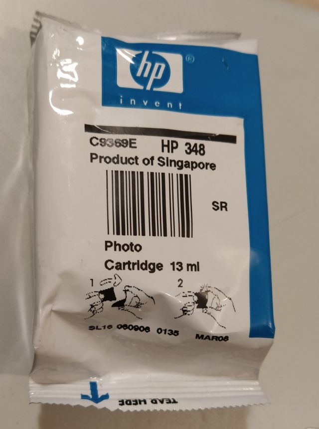 Cartucho Tinta HP 348 C9369E Photo