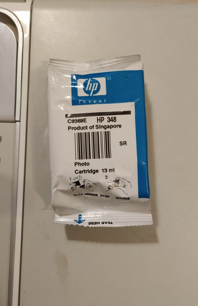 Cartucho Tinta HP 348 C9369E Photo