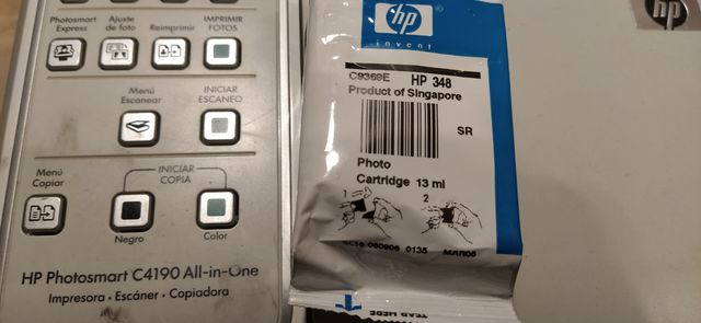 Cartucho Tinta HP 348 C9369E Photo