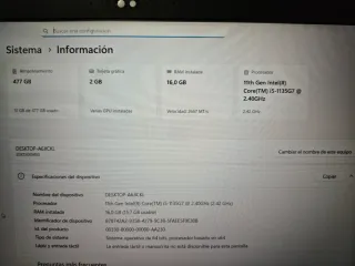 Portátil Lenovo Thinkpad L15 Negro