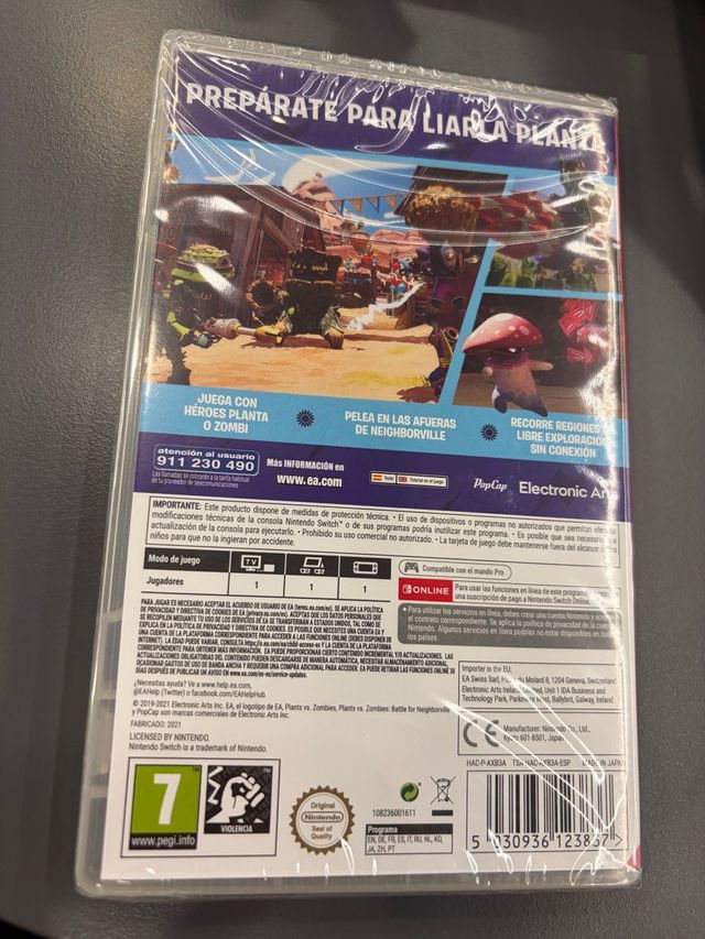 Plants vs Zombies Battle for Neighborville Nintend