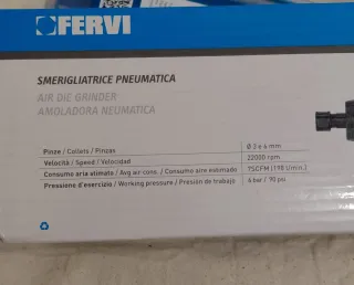 Amoladora Neumática FERVI Art.0414