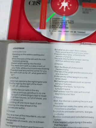 CD Bob Dylan Infidels