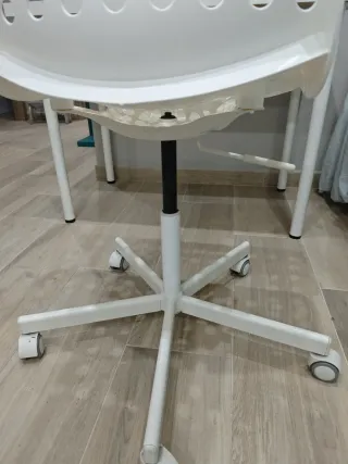 Silla Oficina Ikea Skalberg Blanca