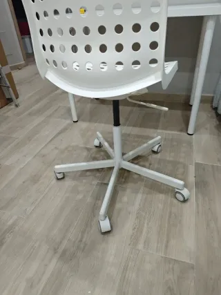 Silla Oficina Ikea Skalberg Blanca