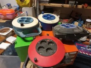 Regletas alargadoras con múltiples enchufes