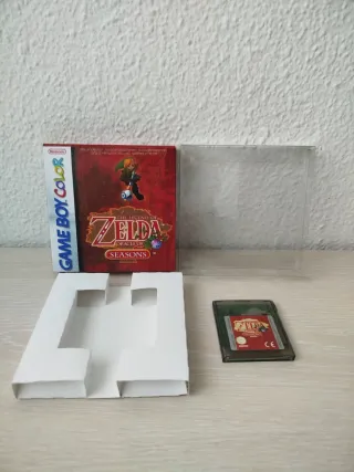 La Leggenda di Zelda Oracle of Seasons Scatola Repro