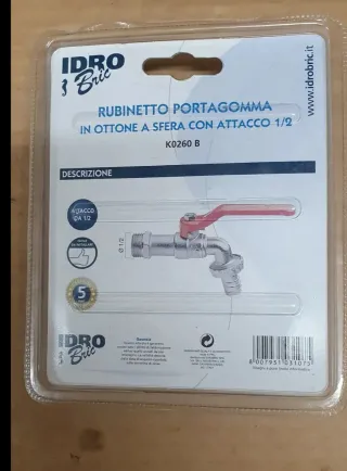 Rubinetto IDRO Bric attacco 1/2