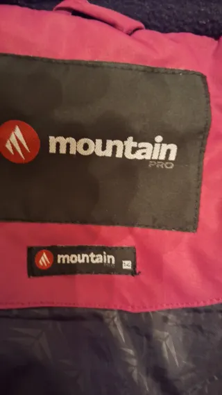Anorak esquí niña Mountain Pro rosa T.M