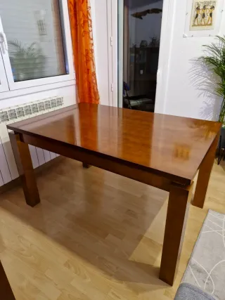 Mesa de comedor madera cerezo