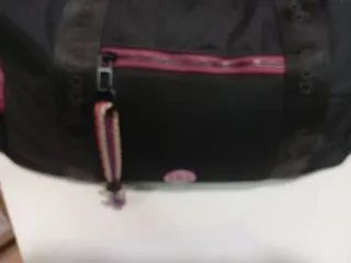 Bolsa de gimnasio negra Don Algodón