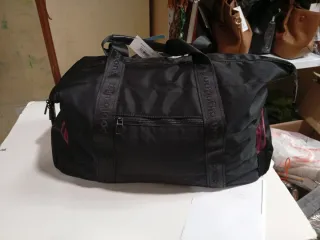 Bolsa de gimnasio negra Don Algodón