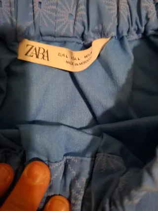 Vestido Zara Azul Talla M