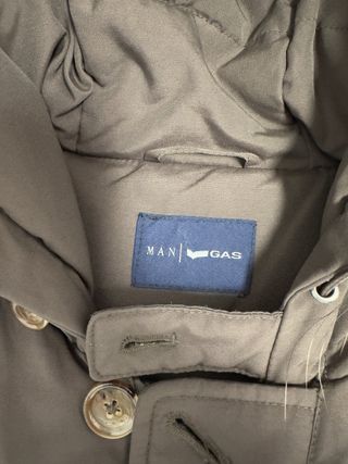 Parka de plumas verde oliva