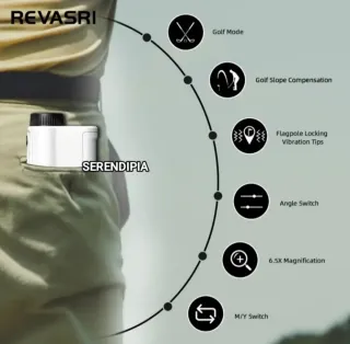 Medidor de distancia.Telémetro REVASRI NK-1000