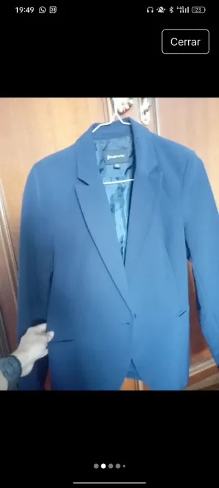 Americana azul marino Stradivarius Talla M