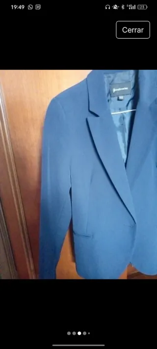 Americana azul marino Stradivarius Talla M