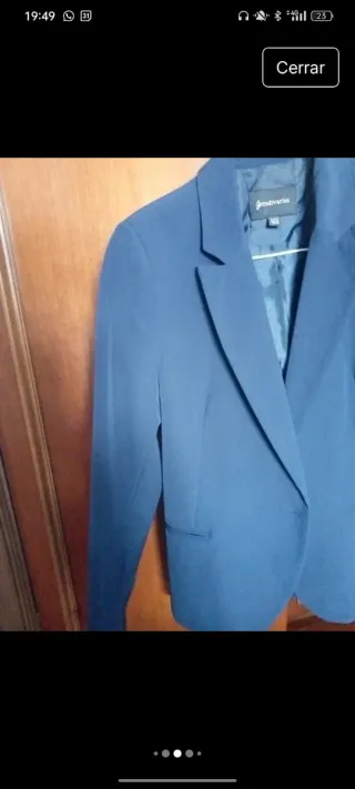 Americana azul marino Stradivarius Talla M