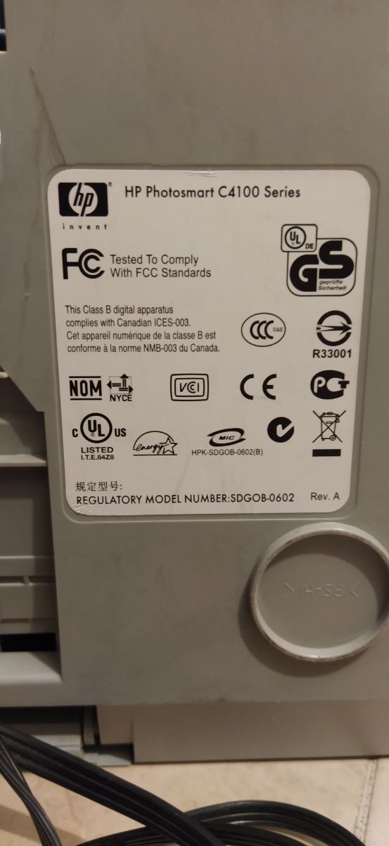 Impresora Multifunción HP Photosmart C4190