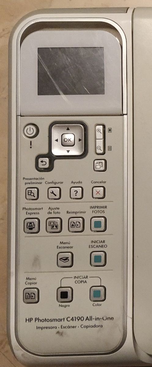 Impresora Multifunción HP Photosmart C4190