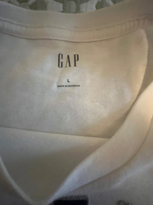 Camiseta GAP Blanca Clásica