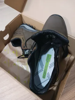 Zapatillas Boreal Trekking Impermeables Marrón/Gri