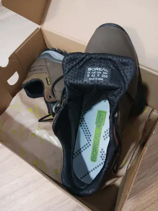 Zapatillas Boreal Trekking Impermeables Marrón/Gri