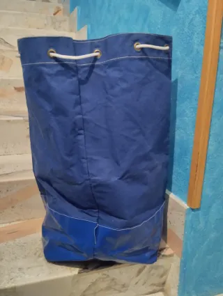 Saco tipo petate azul