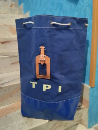 Saco tipo petate azul