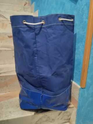 Saco tipo petate azul