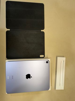 iPad Air 5 (2022) +Apple Pencil 2 + Funda Original