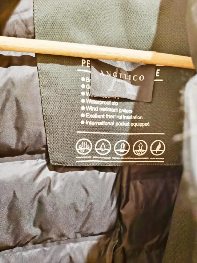 Parka Giaccone Invernale Uomo Angelico