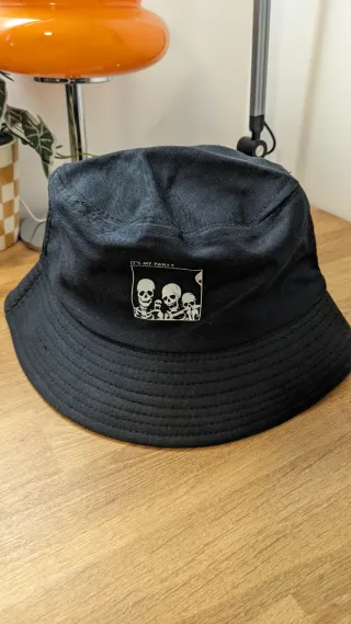 Gorro pescador negro