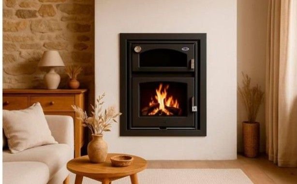 Estufa de leña insertable 10Kw Nueva estrenar