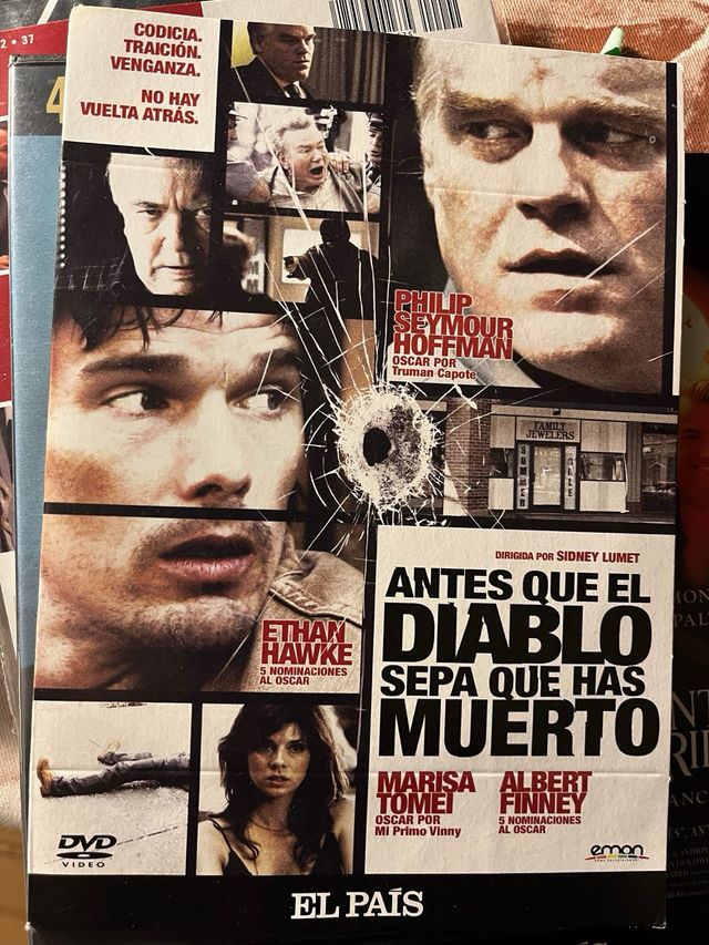 DVD del actor Philip Seymour Hoffman