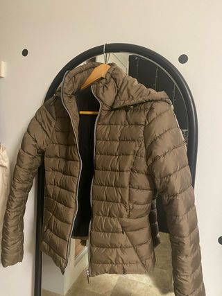 Chaqueta Zara Mujer Marrón Talla XS solo  un uso