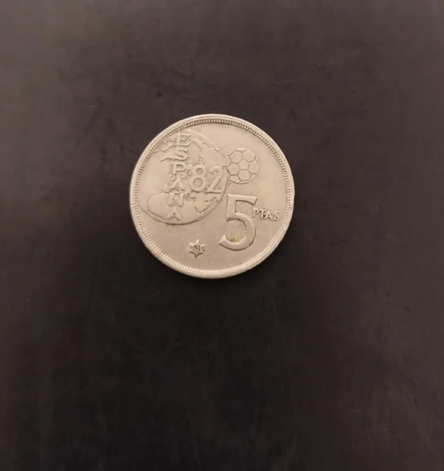 Moneda 5 Pesetas Carlos I Rey de España 1930