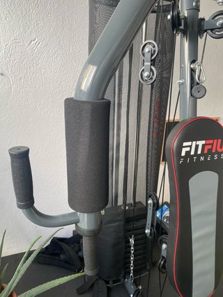 Máquina Musculación FitFiu Gym-200 Gris