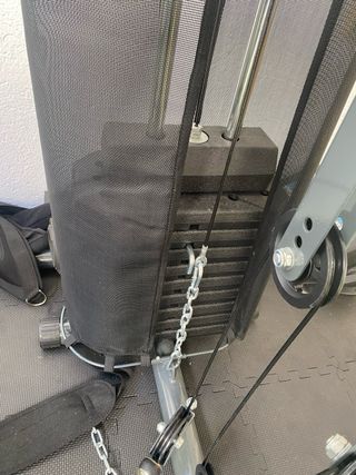 Máquina Musculación FitFiu Gym-200 Gris