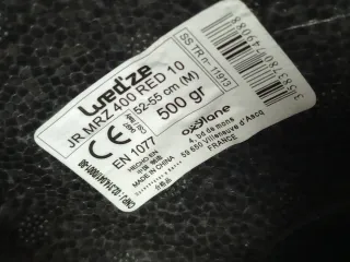 Casco de esquí infantil Wedze rojo