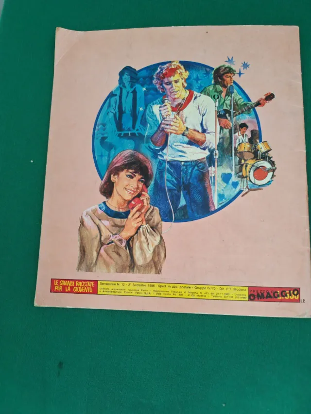 Album Panini Love Me Licia 1986