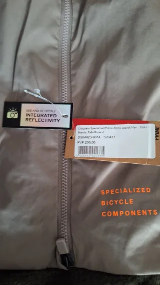 Chaqueta Specialized Prime Alpha Talla- L