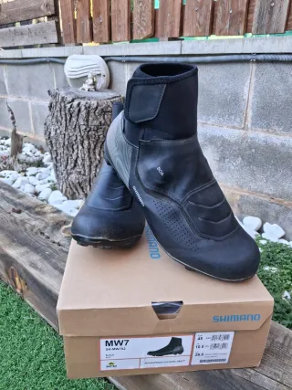 Botas Ciclismo Shimano MW7 Talla 45