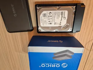 HD Seagate 3.5 SATA 1 TB con Adaptador ORICO