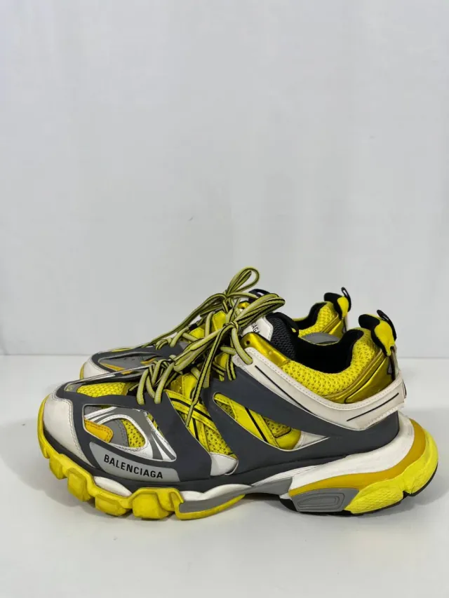 Balenciaga Track Gris y Amarillo