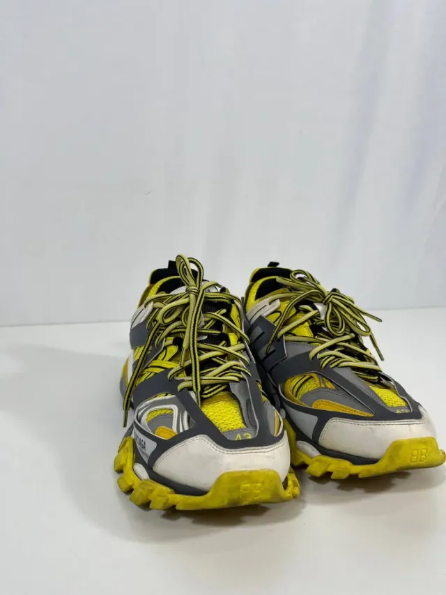 Balenciaga Track Gris y Amarillo